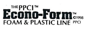 ECONO-FORM FOAM AND PLASTIC LOGO