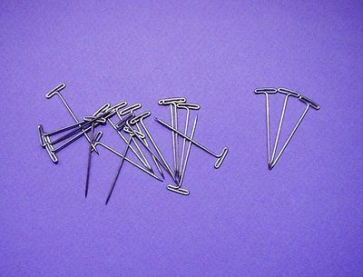 POLLY PRODUCTS T-PIN WIG PINS SUPPLY PINS Made in USA