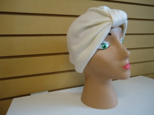 JERSEY TURBAN-NATURAL OFF WHITE
