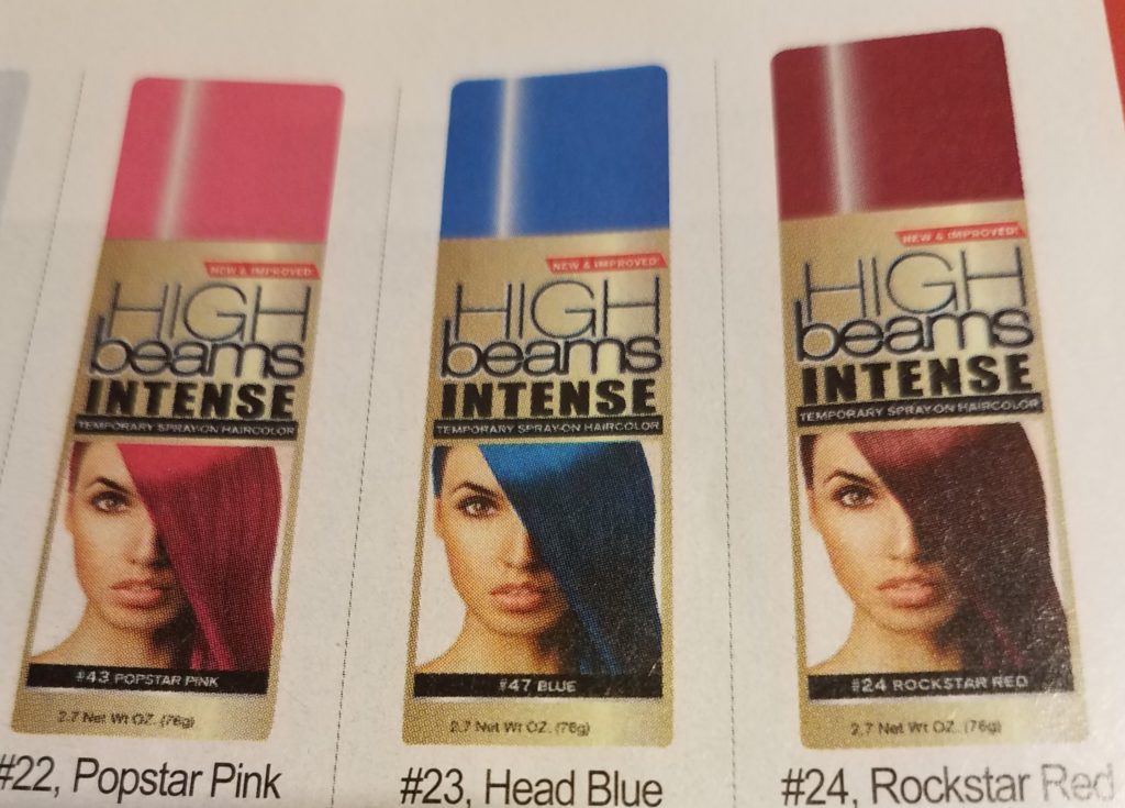 HIGH BEAMS HAIR COLOR #HC-HB FROM BRILLIANTE tm BEAUTY