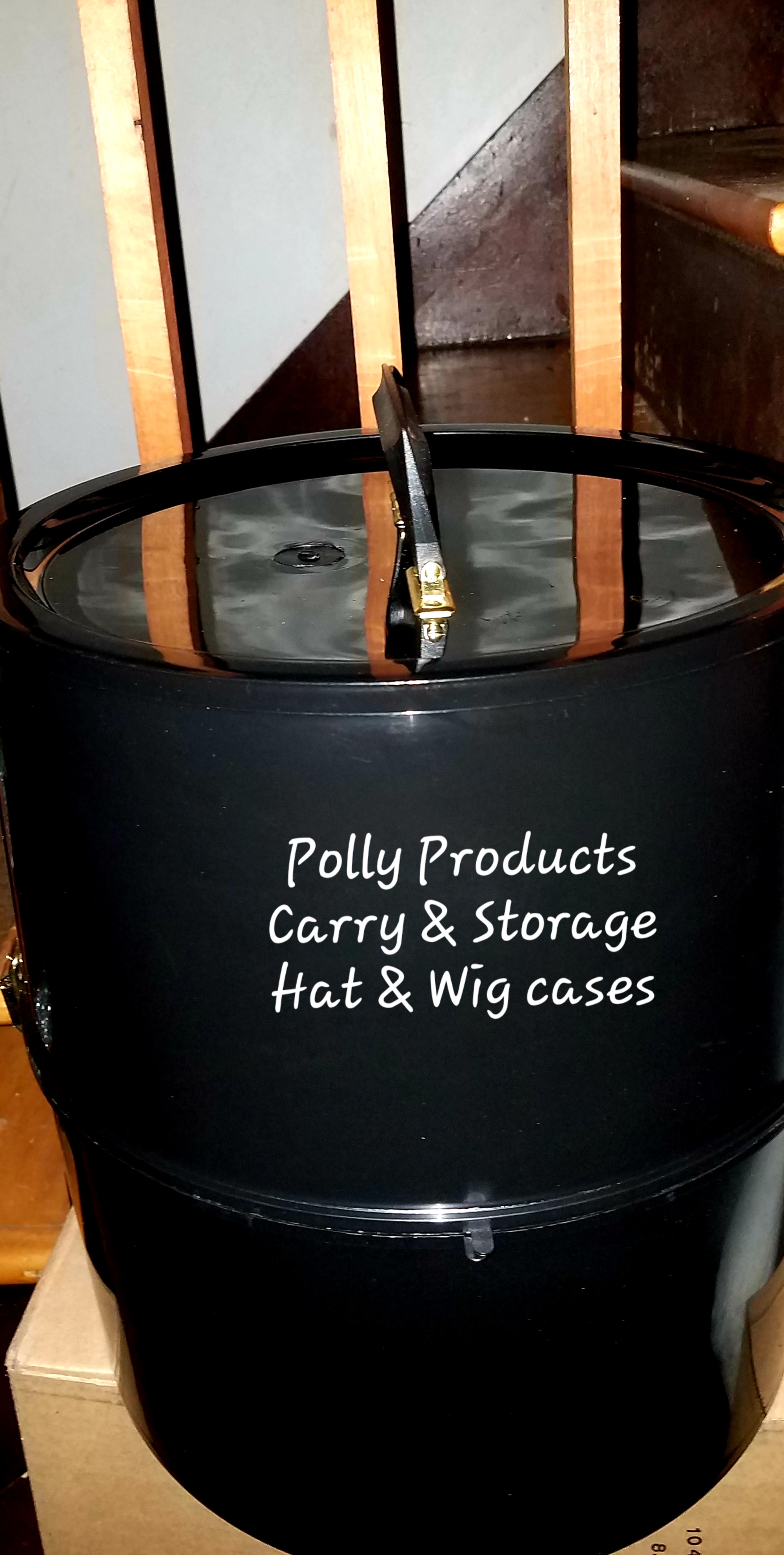 #CC2035BK PLASTIC CARRY/STORAGE CASE FROM POLLY PRODUCTS