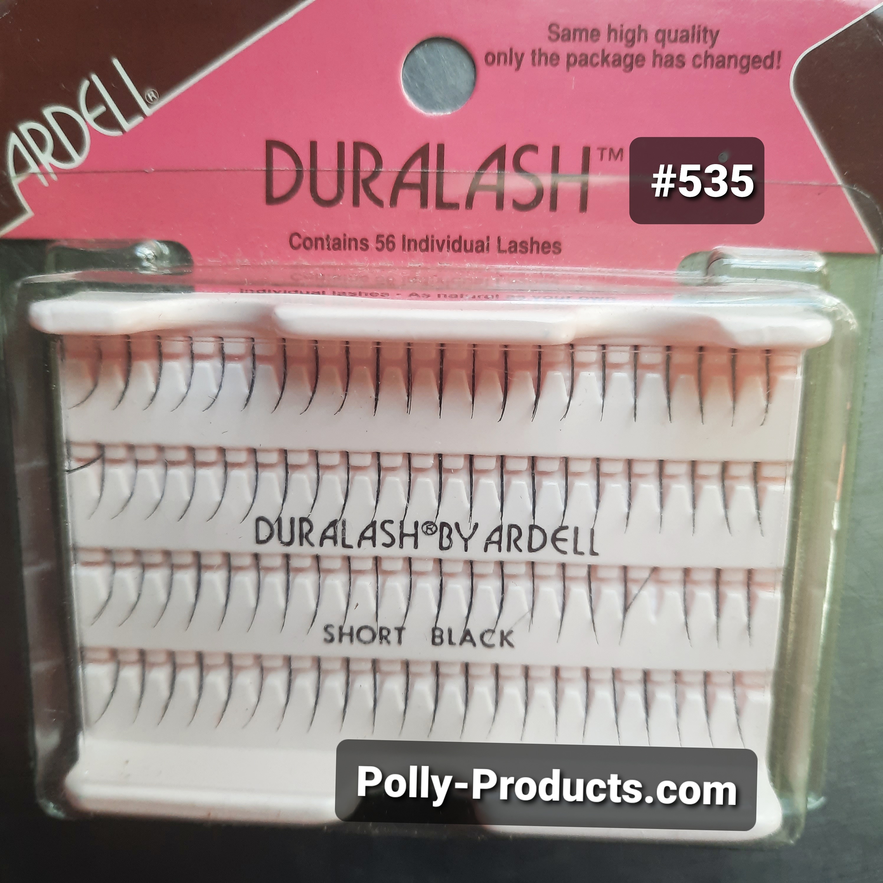 INDIVIDUAL LASHES #523 FROM ARDELL AND BRILLIANTE tm BEAUTY / POLLY PRODUCTS COMPANY 