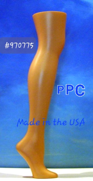POLLY PRODUCTS LEG FORM/PLASTIC #970775 26 5/8" H THIGH HIGH. MADE IN THE USA QUALITY 