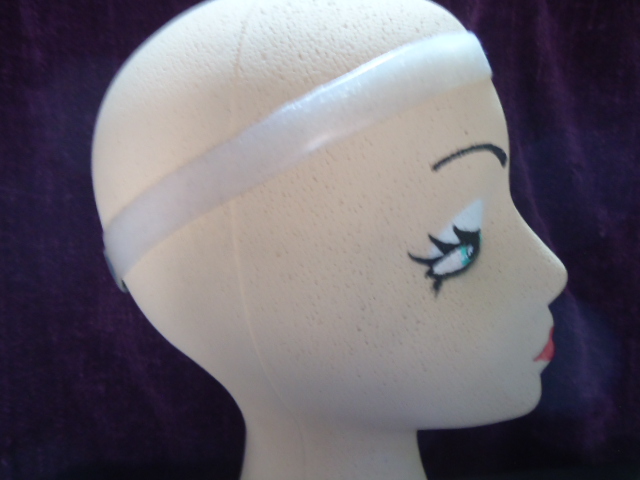 #TPWG615 POLLY WIG GRIP- THIN ON #800XCCC-1CM MANNEQUIN HEAD BY POLLY PRODUCTS