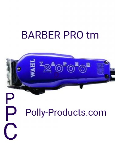 WAHL CLIPPER #WC2000 FROM BARBER PRO tm POLLY PRODUCTS. MADE IN THE USA QUALITY 