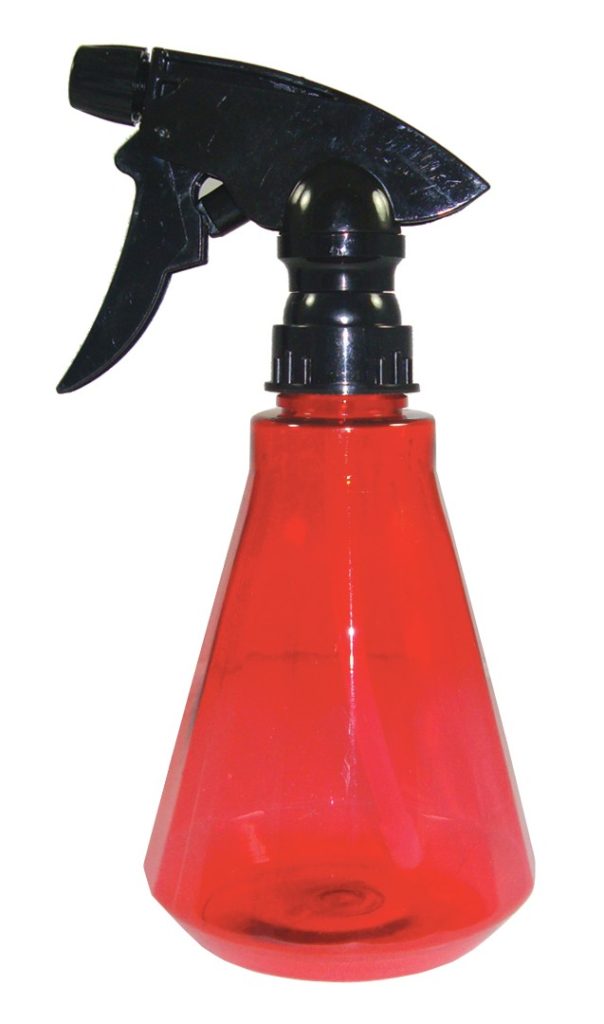 #B11S-R POLLY PRODUCTS CO. 11 OUNCE BRILLIANTE tm SPRAY BOTTLE- RED