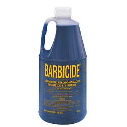 #BCLEAN 64OZ. CLEANER/DISINFECTANT- 1/2 GALLON FROM POLLY PRODUCTS / BRILLIANTE tm BARBER BARBICIDE BRAND