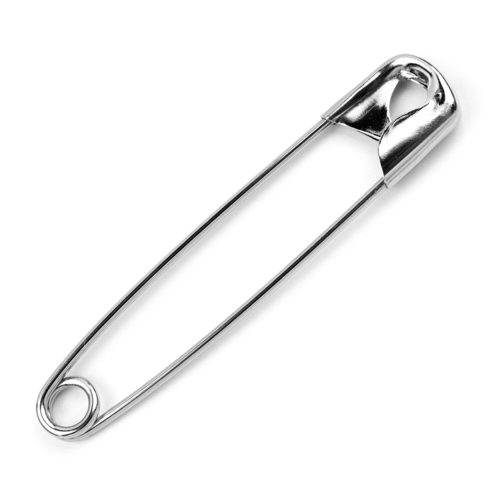 SPINX BULK SAFETY PINS-POLLY PRODUCTS CO. MADE IN USA