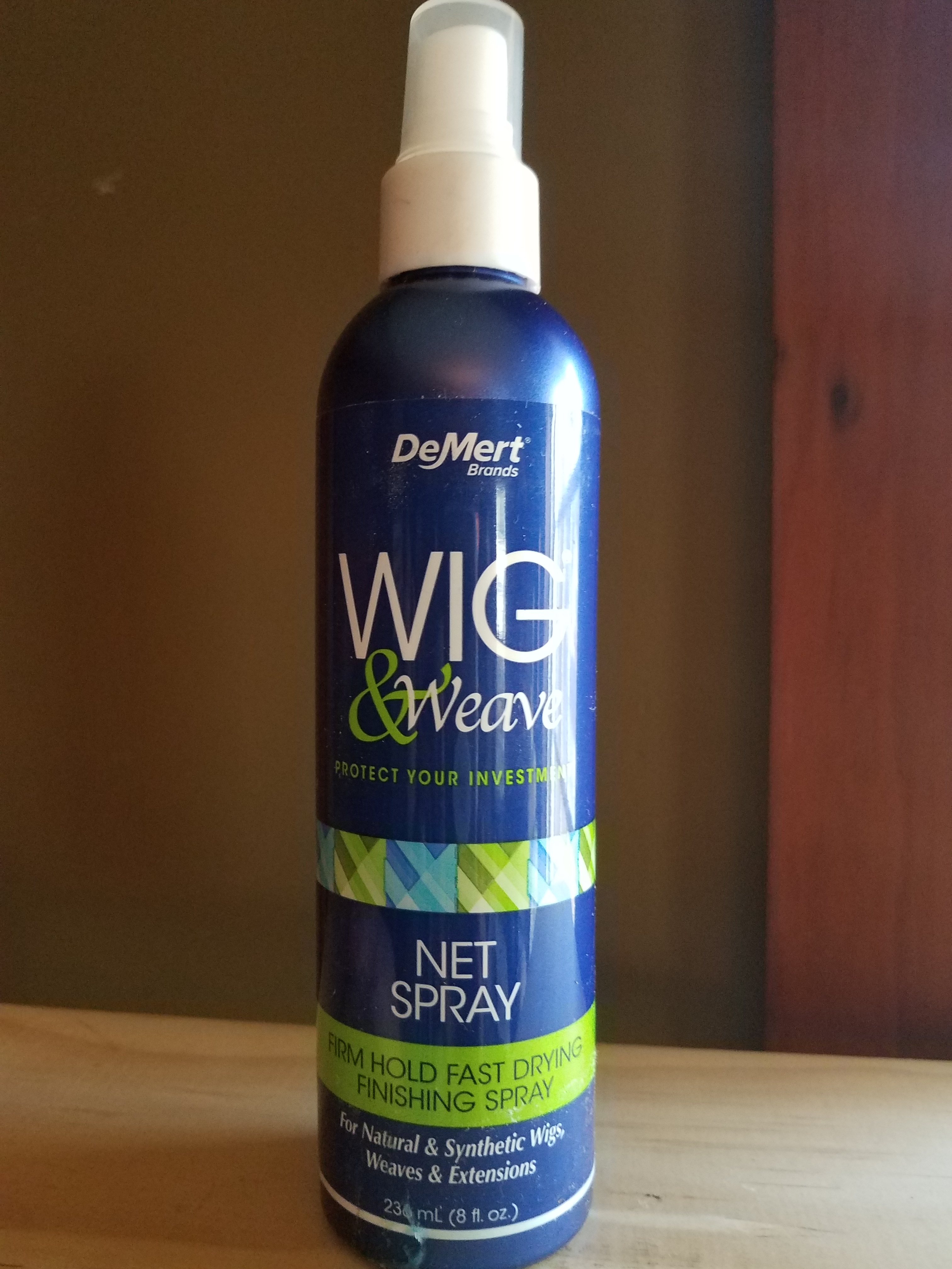 Brilliante Beauty Wig Spray- 8 Oz. non-aerosol from Polly Products Company