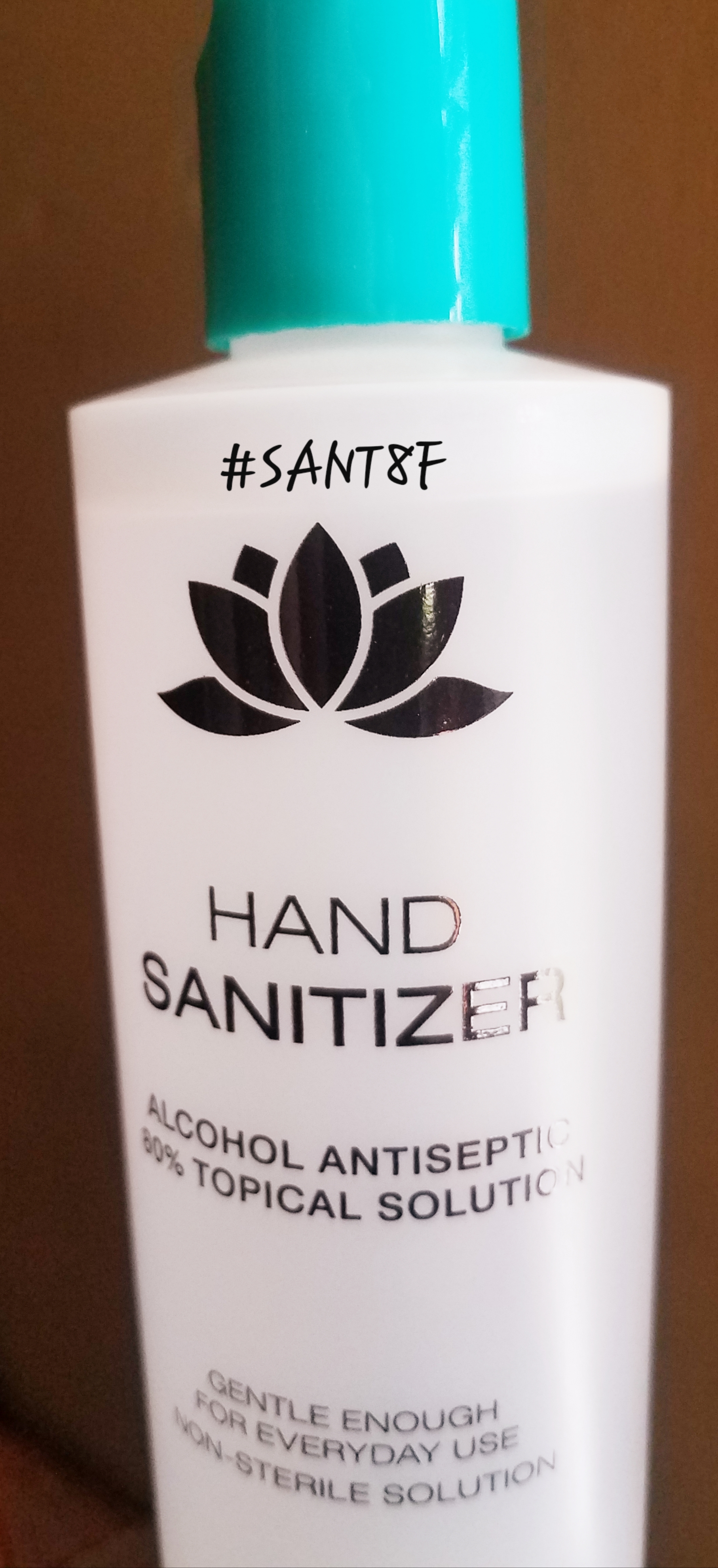 #SANT8F 8 OZ. HAND SANITIZER, 80% ALCOHOL WITH FLIP CAP