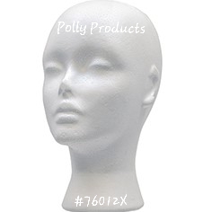 FEMALE POLLY PRODUCTS HEAD FORM #76012X WITH WIDE NECK AND 11"H