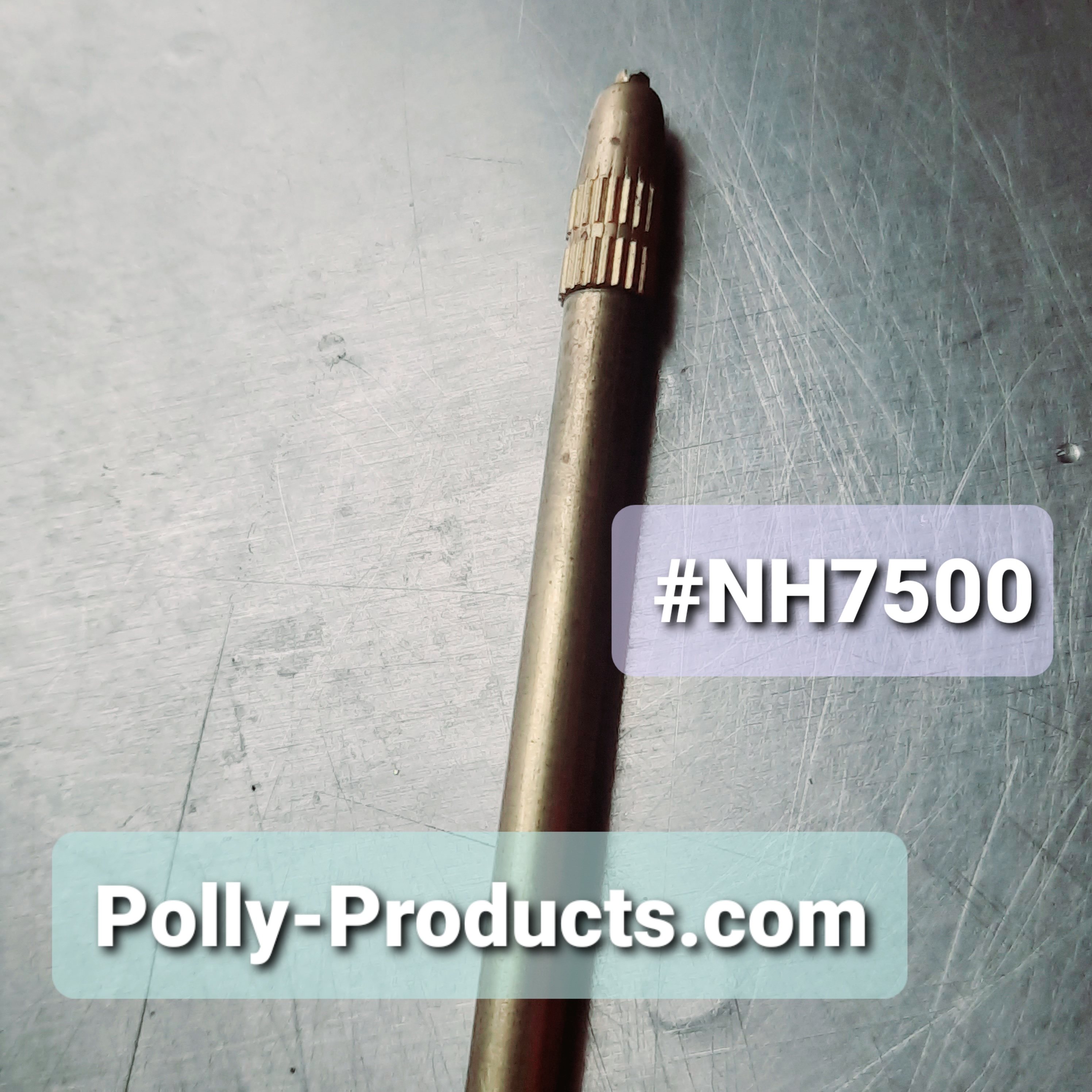 #NH7500 POLLY PRODUCTS 5"L HAIR SYSTEM VENTILATING NEEDLE 