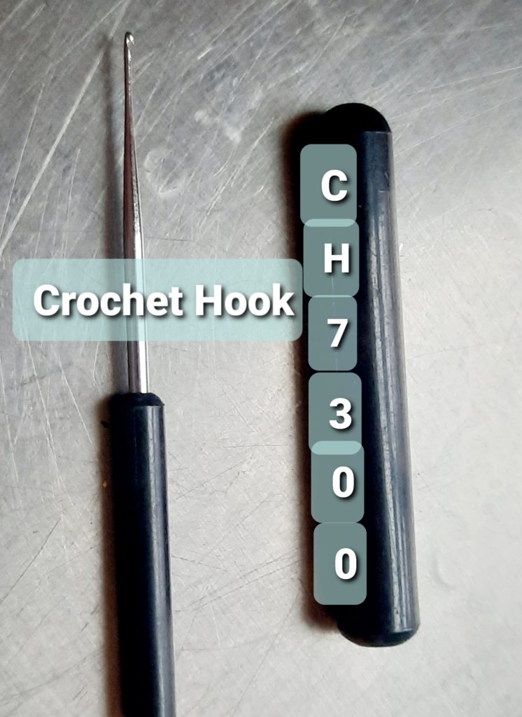 #CH7300 HAIR SYSTEM CROCHET HOOKS FROM POLLY PRODUCTS 