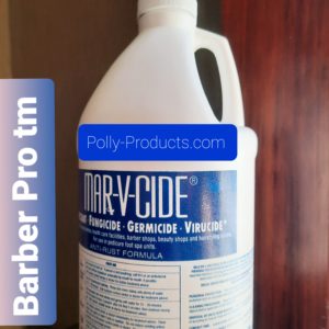 MARVICIDE #M64 CLEANER DISINFECTANT, BARBER PRO tm / BRILLIANTE tm  BEAUTY HALF GALLON/64OZ. MADE IN THE USA QUALITY ??