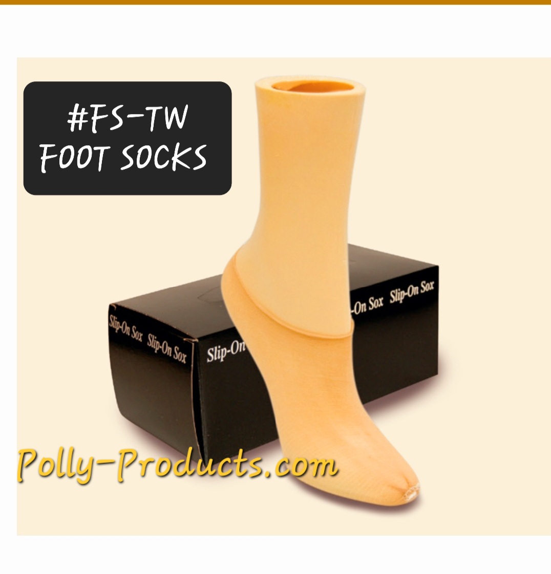 POLLY PRODUCTS MADE IN THE USA TRY-ON SOCKS #FS-TW ANKLE HEIGHT 