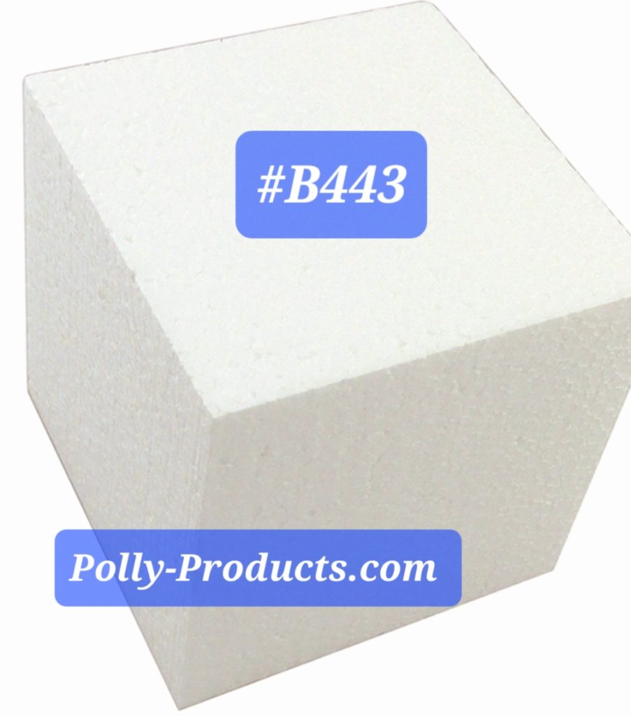 #B443 FOAM BLOCK 48" x 48" x 36". POLLY PRODUCTS MADE IN THE USA QUALITY 