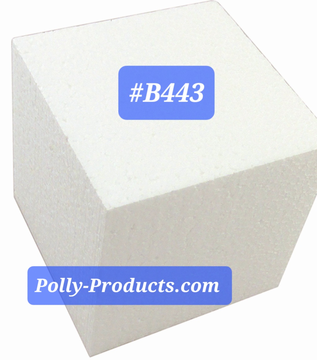 #B443 FOAM BLOCK 48" x 48" x 36". POLLY PRODUCTS MADE IN THE USA QUALITY 