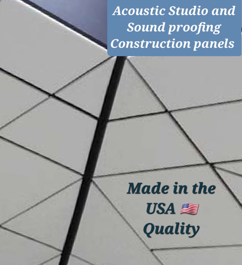 PPC Sound proofing Acoustic Panels. STOCK AND CUSTOM. MADE IN THE USA ?? QUALITY