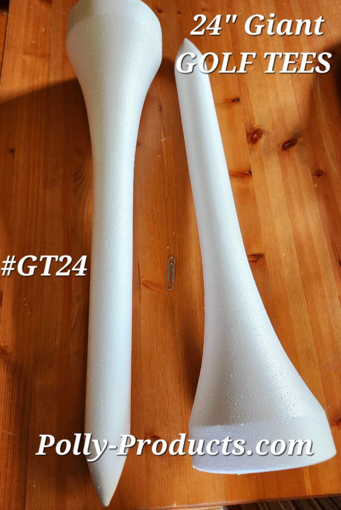 #GT24 Giant 24" Golf Tees from Polly Products. Made in the USA 🇺🇸 Quality 
