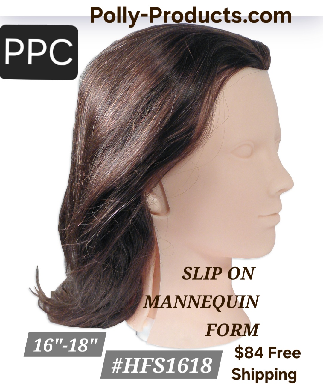 PPC SLIP ON MANNEQUIN FORM HFS1618